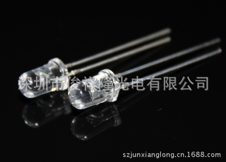 5mm雾状白发橙光LED